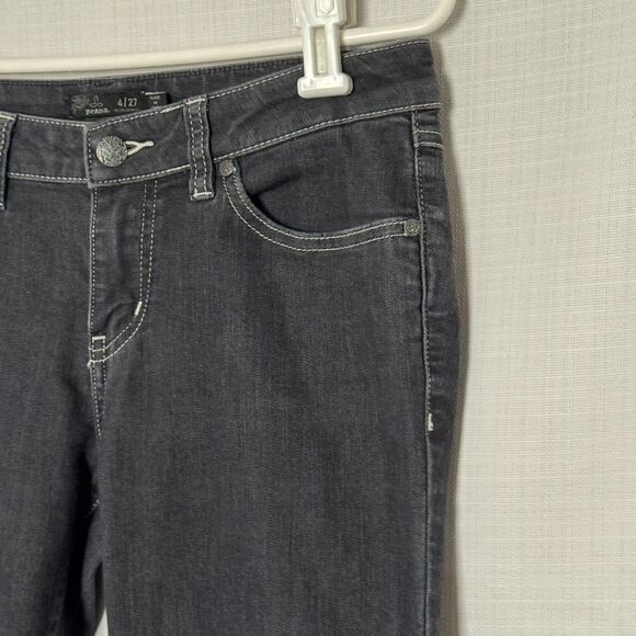 Prana Dark Gray Skinny Jeans Slim Fit 27 4 - Picture 2 of 8